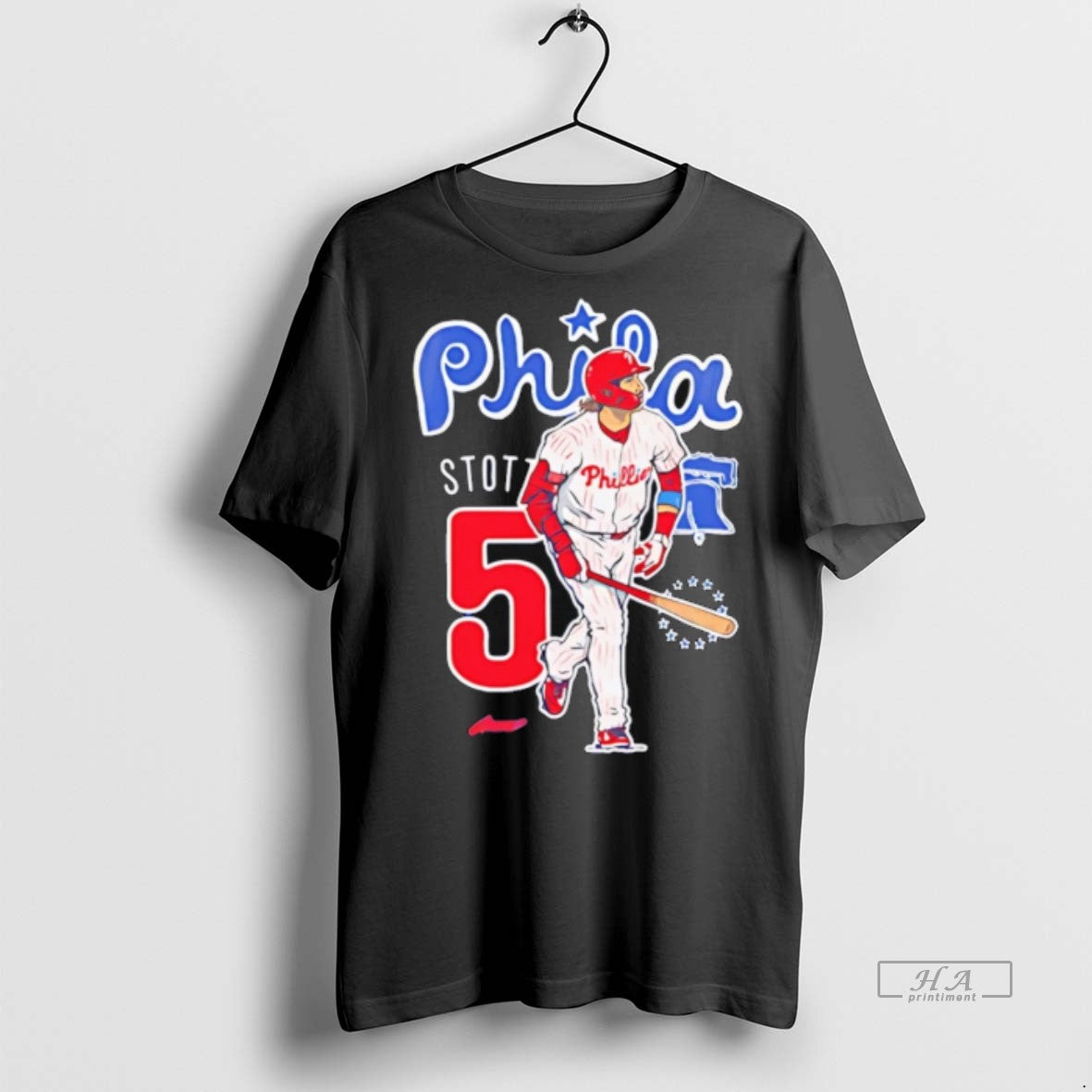 Trendy Official Bryson Stott Number 5 Philadelphia - Adult & Kids T-Shirts, Sweatshirts & Hoodies apparel design preview 1