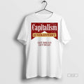 Trendy Official Capitalism Is Voluntary Get Bread - Adult & Kids T-Shirts, Sweatshirts & Hoodies apparel design preview 1