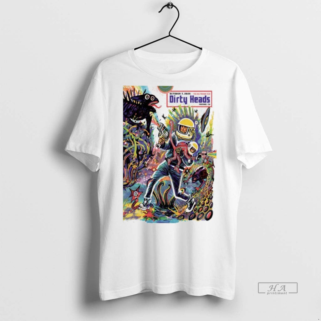 Trendy Official Dirty Heads Oct 7 2025 Fresno - Adult & Kids T-Shirts, Sweatshirts & Hoodies apparel design preview 1