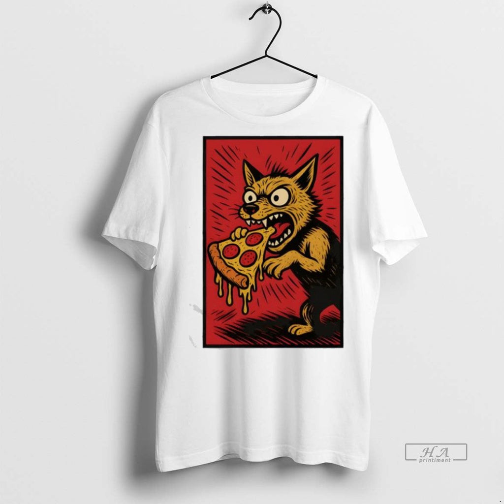 Trendy Official Dog Vs Pizza Slice Sweater - Adult & Kids T-Shirts, Sweatshirts & Hoodies apparel design preview 1