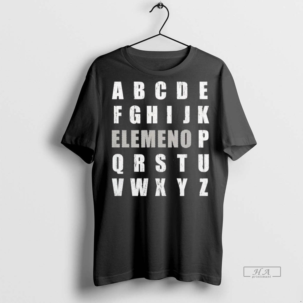 Trendy Official Elemeno Alphabet Sweater - Adult & Kids T-Shirts, Sweatshirts & Hoodies apparel design preview 1