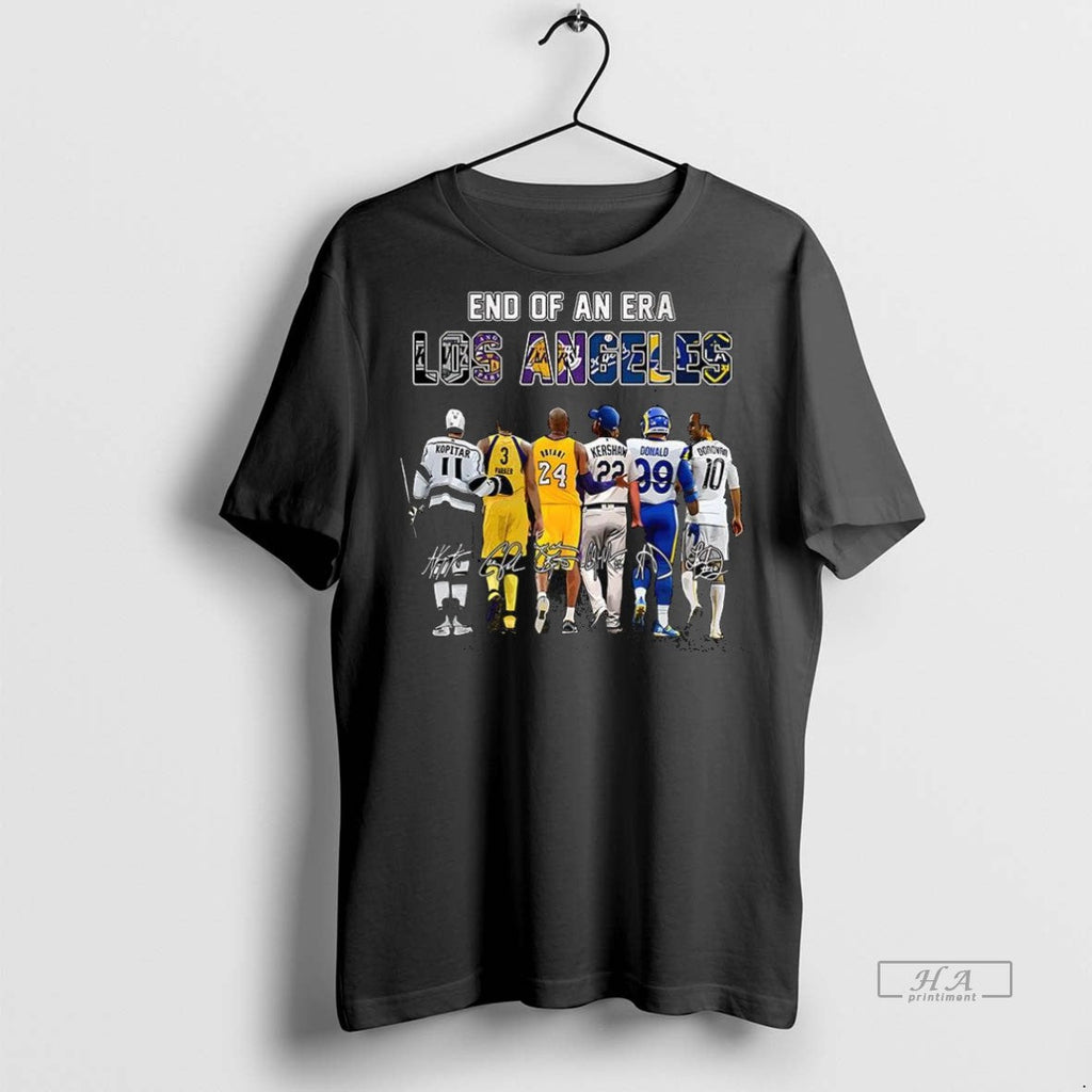 Trendy Official End Of An Era Los Angele Legendary - Adult & Kids T-Shirts, Sweatshirts & Hoodies apparel design preview 1