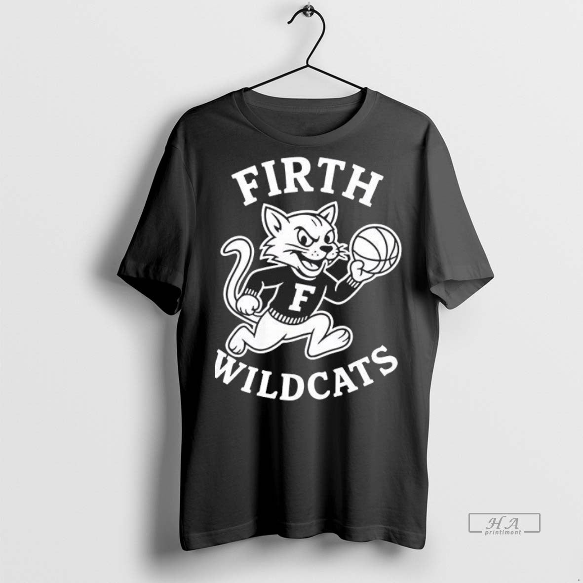 Trendy Official Firth Wildcats Cute Mascot Sweater - Adult & Kids T-Shirts, Sweatshirts & Hoodies apparel design preview 1