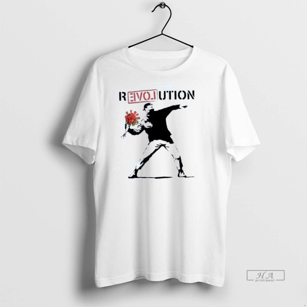 Trendy Official Flower Thrower Revolution Rose - Adult & Kids T-Shirts, Sweatshirts & Hoodies apparel design preview 1