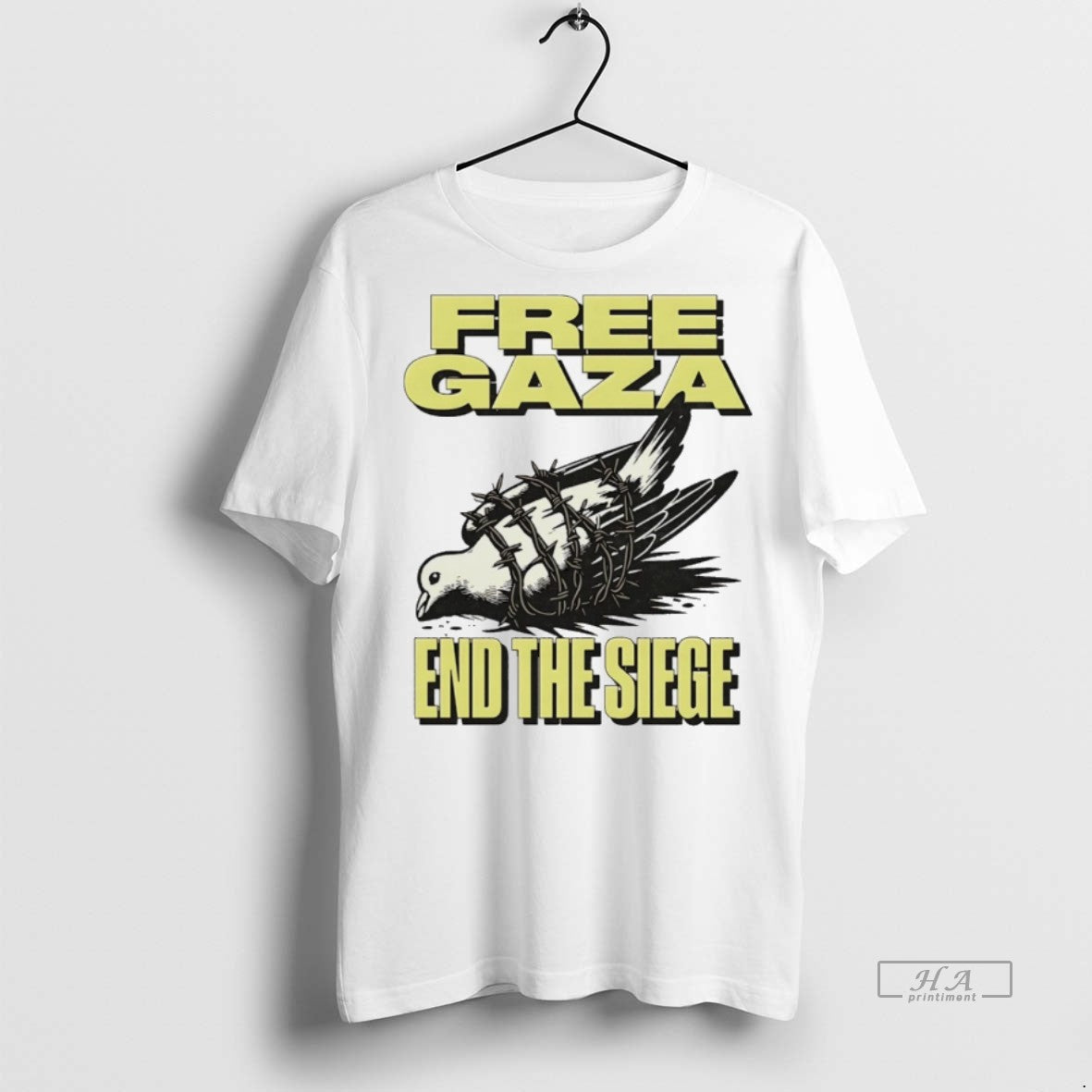 Trendy Official Free Gaza End The Siege Palestine - Adult & Kids T-Shirts, Sweatshirts & Hoodies apparel design preview 1