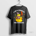 Trendy Official Frog Wizard Riding Duck I Am A - Adult & Kids T-Shirts, Sweatshirts & Hoodies apparel design preview 1