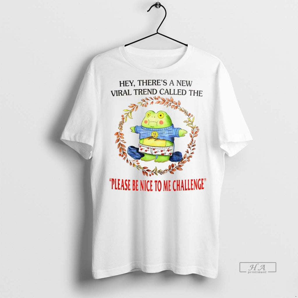 Trendy Official Funny Frog Meme Hey Theres A New - Adult & Kids T-Shirts, Sweatshirts & Hoodies apparel design preview 1