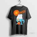 Trendy Official Ghost Dinosaur T Rex Funny Boo - Adult & Kids T-Shirts, Sweatshirts & Hoodies apparel design preview 1