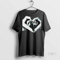 Trendy Official Ghostface Scream Hand Heart Halloween - Adult & Kids T-Shirts, Sweatshirts & Hoodies apparel design preview 1