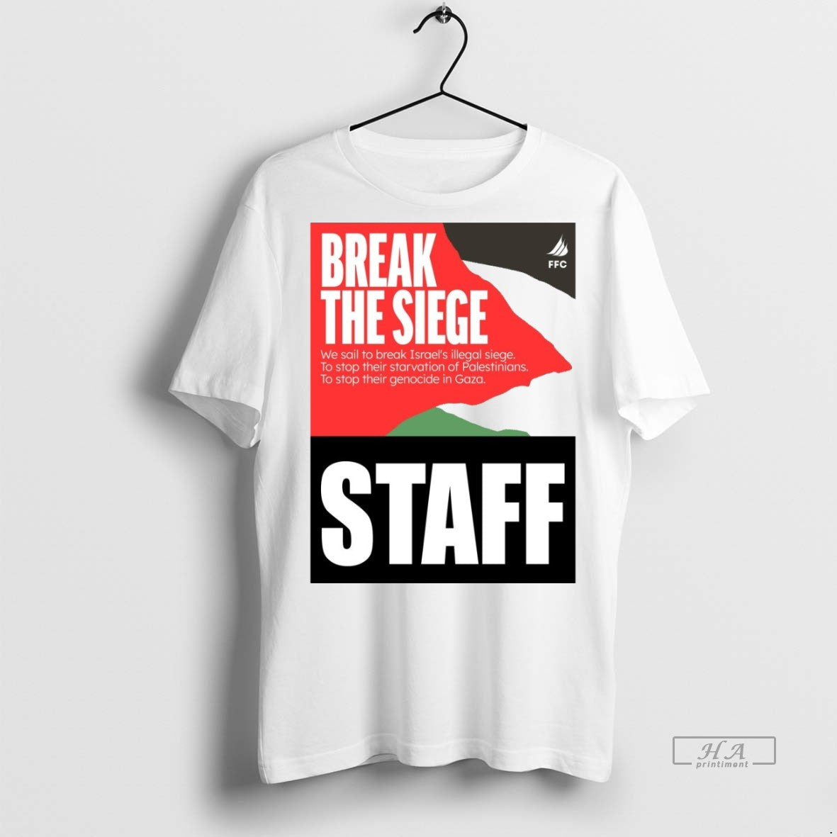 Trendy Official Greta Thunberg Break The Siege Staff - Adult & Kids T-Shirts, Sweatshirts & Hoodies apparel design preview 1