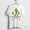 Trendy Official Grinch Shamrock Shenanigator - Adult & Kids T-Shirts, Sweatshirts & Hoodies apparel design preview 1