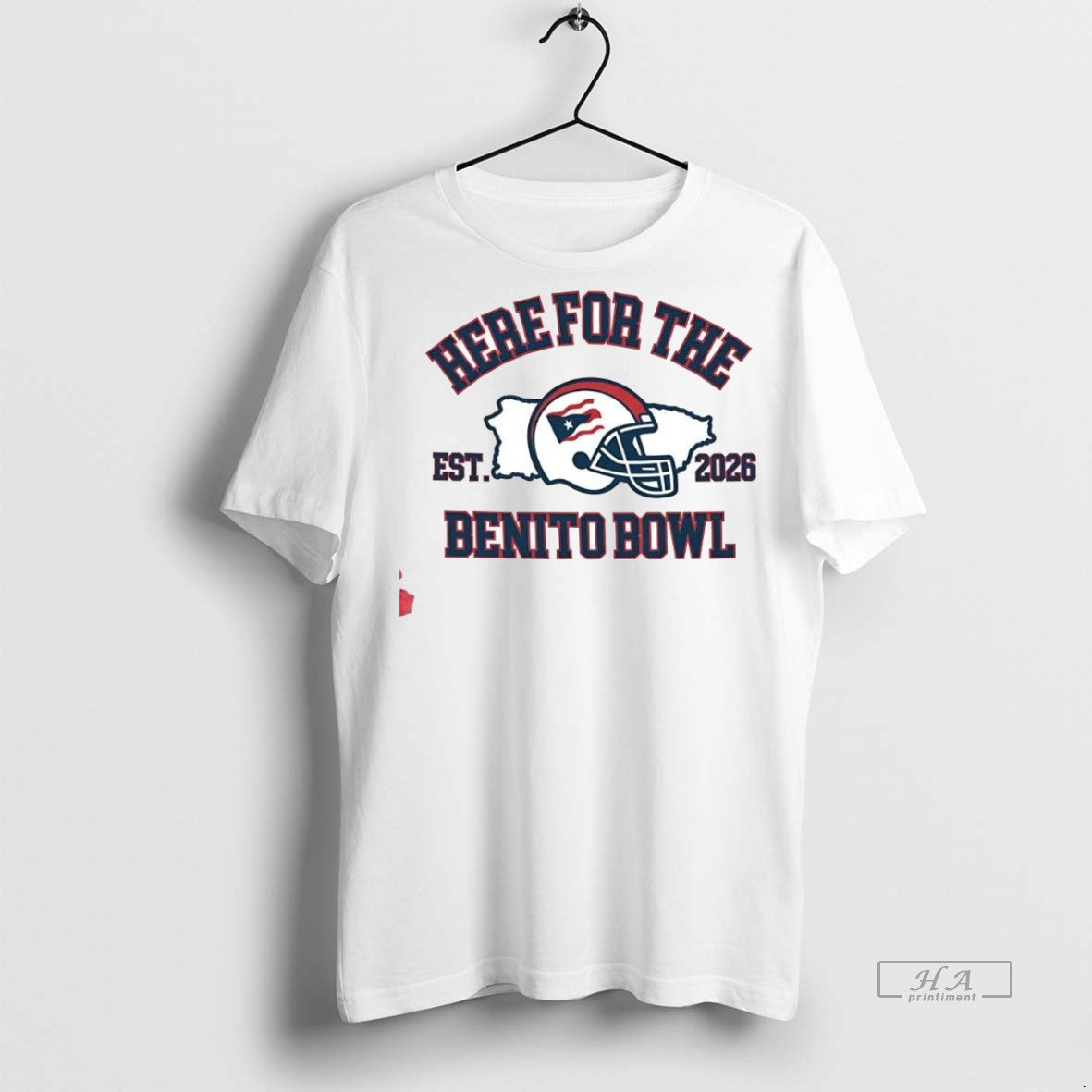 Trendy Official Here For The Benito Bowl Superbowl - Adult & Kids T-Shirts, Sweatshirts & Hoodies apparel design preview 1