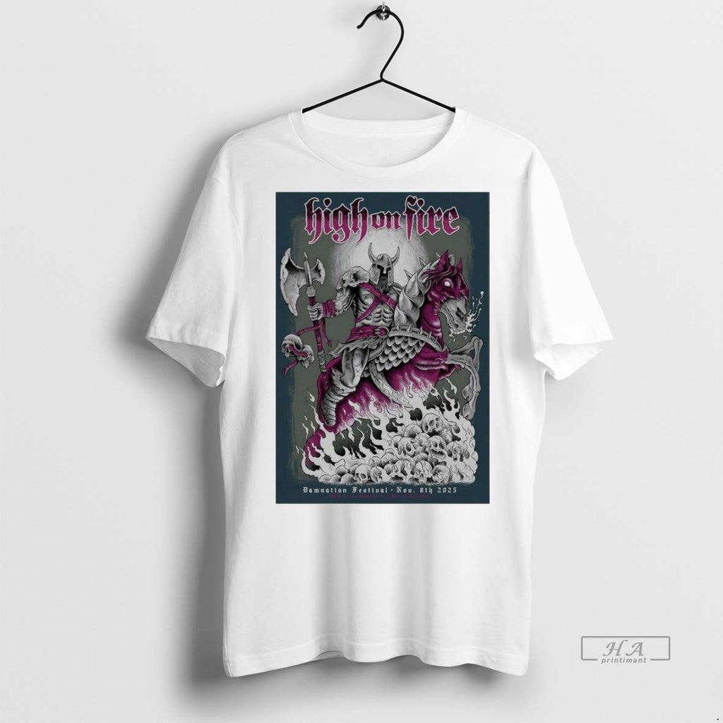 Trendy Official High On Fire November 8th 2025 - Adult & Kids T-Shirts, Sweatshirts & Hoodies apparel design preview 1