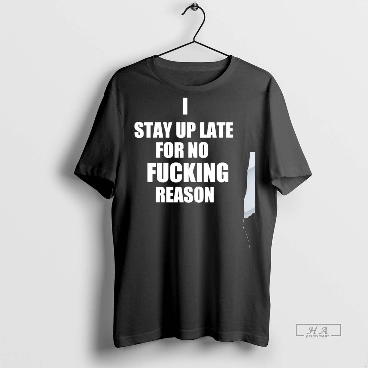 Trendy Official I Stay Up Late For No Fucking Reason - Adult & Kids T-Shirts, Sweatshirts & Hoodies apparel design preview 1