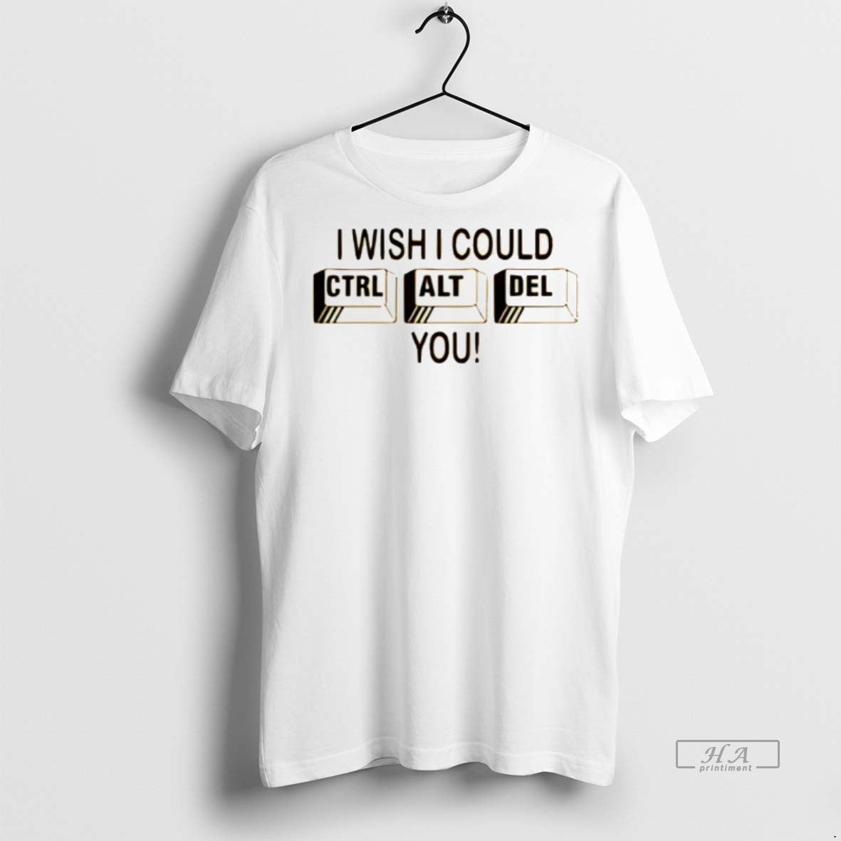 Trendy Official I Wish Could Ctrl Alt Del You Sweater - Adult & Kids T-Shirts, Sweatshirts & Hoodies apparel design preview 1