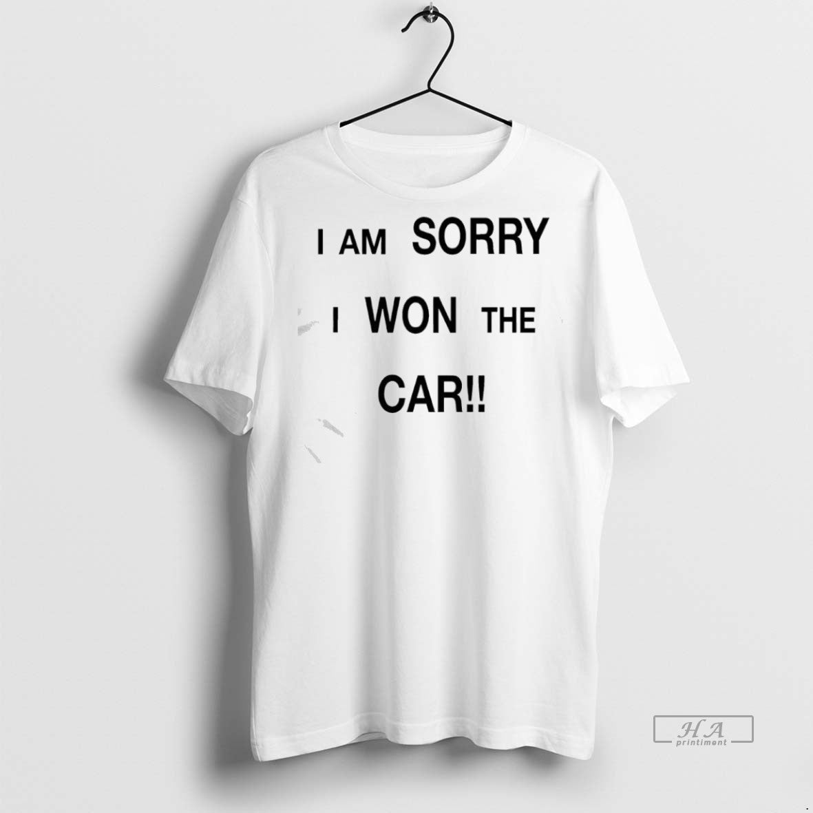 Trendy Official Im Sorry I Won The Car Sweater - Adult & Kids T-Shirts, Sweatshirts & Hoodies apparel design preview 1