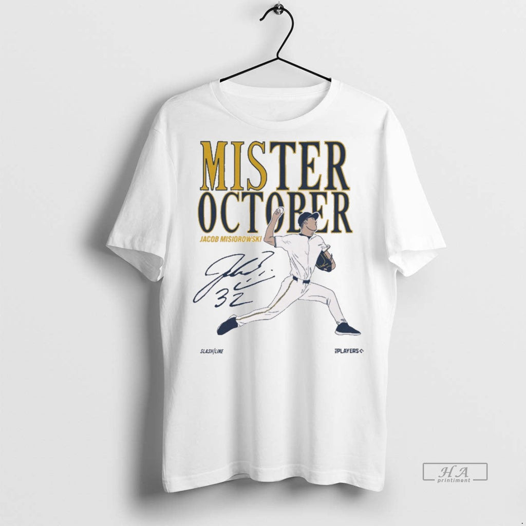 Trendy Official Jacob Misiorowski Mis Ter October - Adult & Kids T-Shirts, Sweatshirts & Hoodies apparel design preview 1