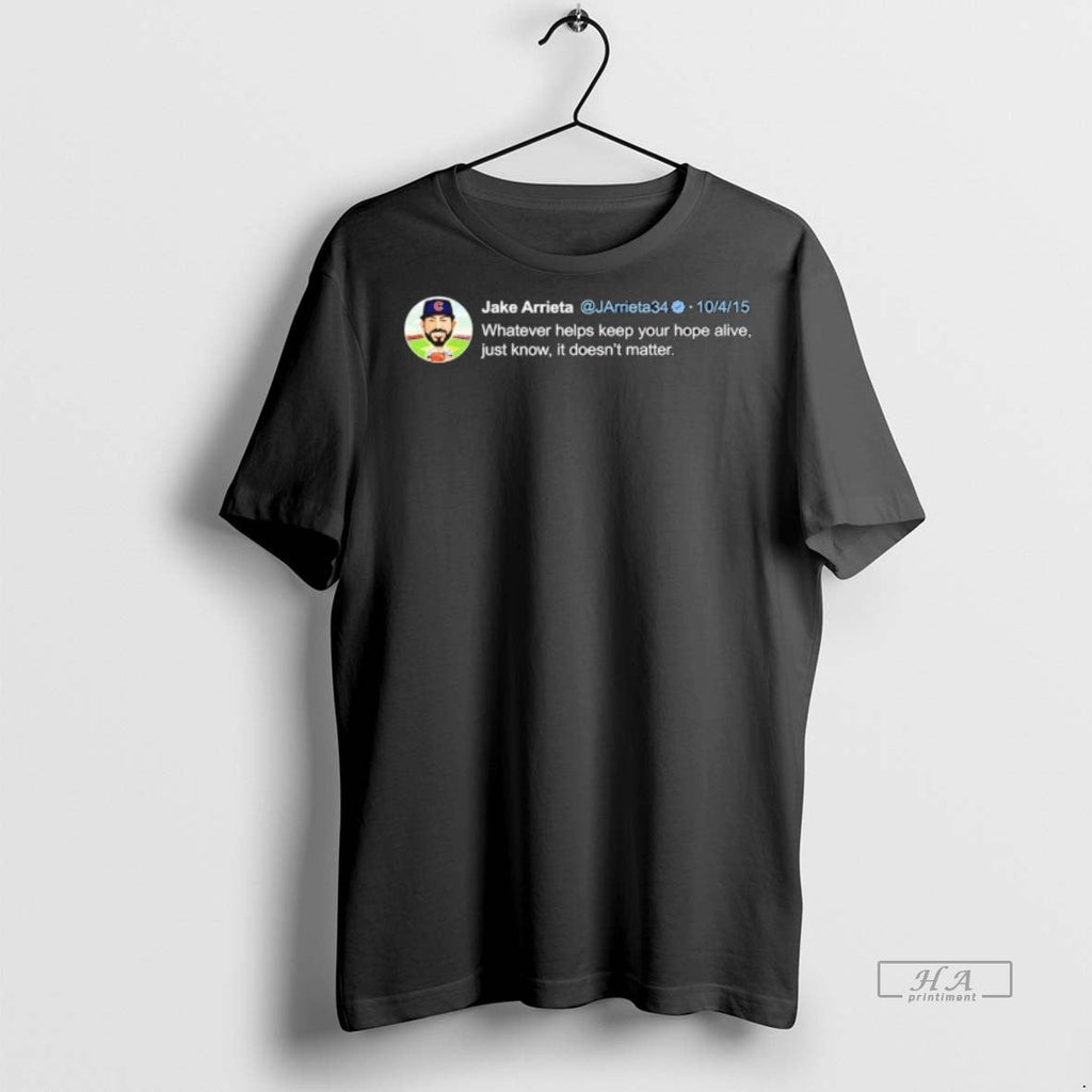 Trendy Official Jake Arrieta Whatever Helps Keep Your - Adult & Kids T-Shirts, Sweatshirts & Hoodies apparel design preview 1