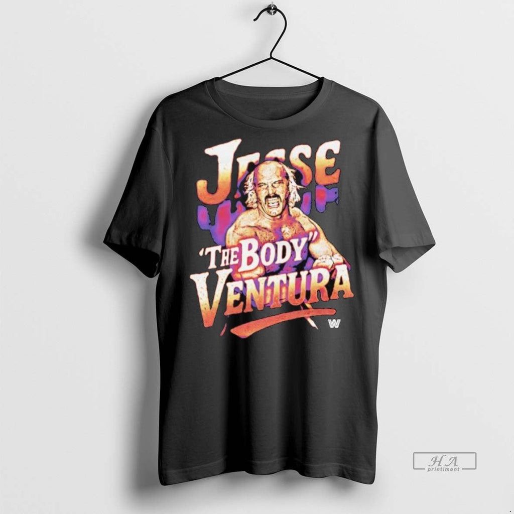Trendy Official Jesse Ventura The Body Graphic - Adult & Kids T-Shirts, Sweatshirts & Hoodies apparel design preview 1