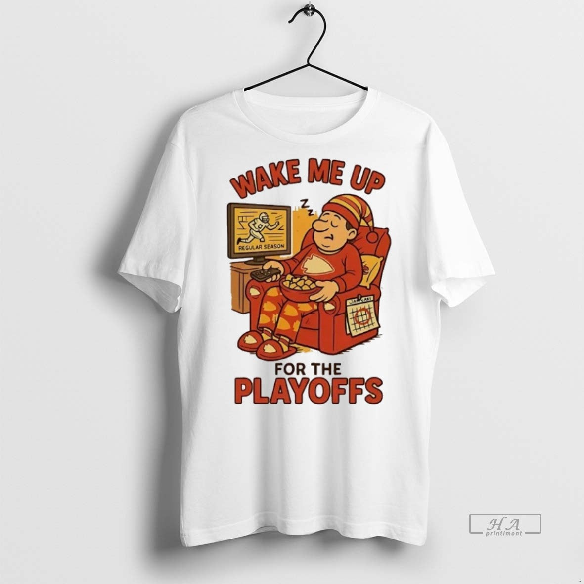 Trendy Official Kansas City Chiefs Wake Me Up For The - Adult & Kids T-Shirts, Sweatshirts & Hoodies apparel design preview 1