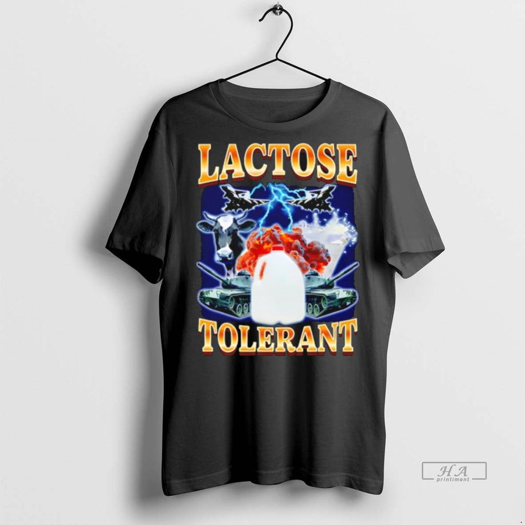 Trendy Official Lactose Tolerant Milker Graphic - Adult & Kids T-Shirts, Sweatshirts & Hoodies apparel design preview 1