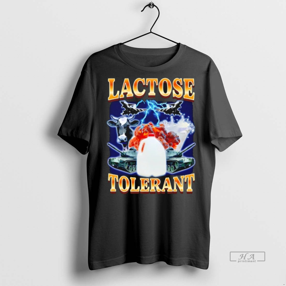 Trendy Official Lactose Tolerant Milker Graphic - Adult & Kids T-Shirts, Sweatshirts & Hoodies apparel design preview 1