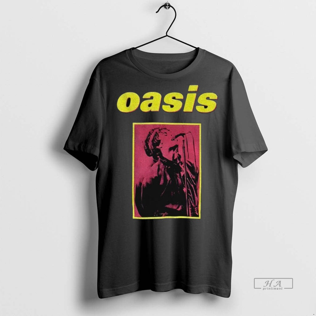 Trendy Official Liam Gallagher Oasis Band Knebworth - Adult & Kids T-Shirts, Sweatshirts & Hoodies apparel design preview 1