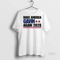 Trendy Official Make America Gavin Again 2028 Newsom - Adult & Kids T-Shirts, Sweatshirts & Hoodies apparel design preview 1