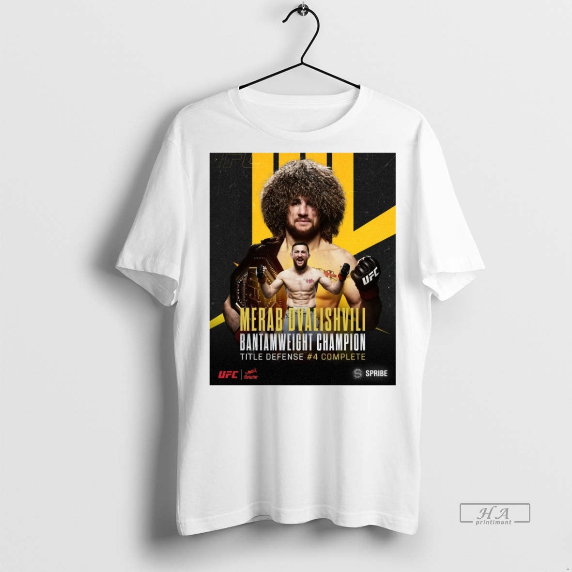 Trendy Official Merab Dvalishvili Ufc Bantamweight - Adult & Kids T-Shirts, Sweatshirts & Hoodies apparel design preview 1