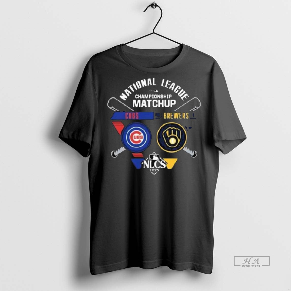 Trendy Official Milwaukee Brewers Vs Chicago Cubs - Adult & Kids T-Shirts, Sweatshirts & Hoodies apparel design preview 1