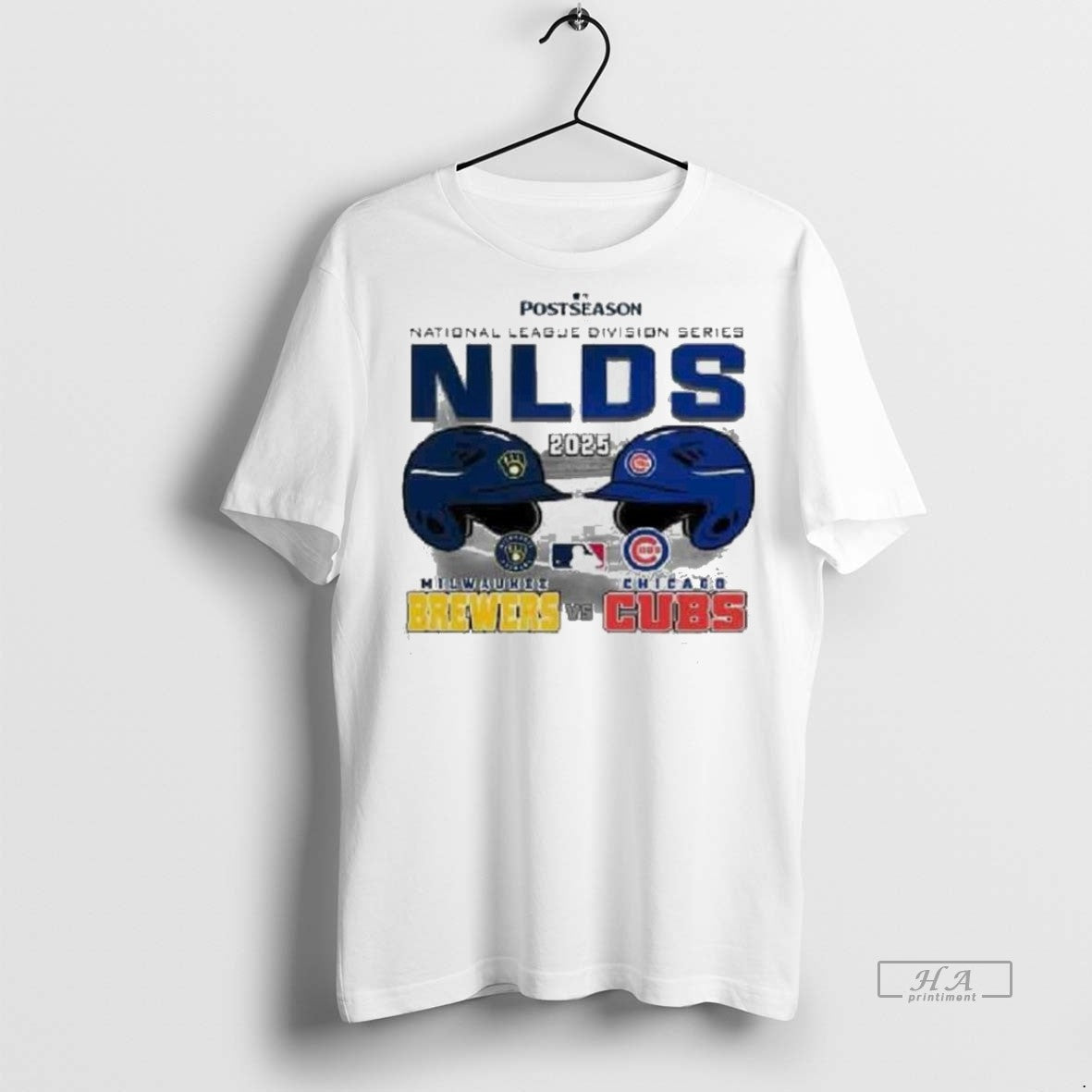 Trendy Official Milwaukee Brewers Vs Chicago Cubs - Adult & Kids T-Shirts, Sweatshirts & Hoodies apparel design preview 1