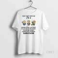 Trendy Official Minion Dont Mess With Me Im A Wooden - Adult & Kids T-Shirts, Sweatshirts & Hoodies apparel design preview 1