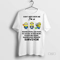 Trendy Official Minion Dont Mess With Me Im A Wooden - Adult & Kids T-Shirts, Sweatshirts & Hoodies apparel design preview 1