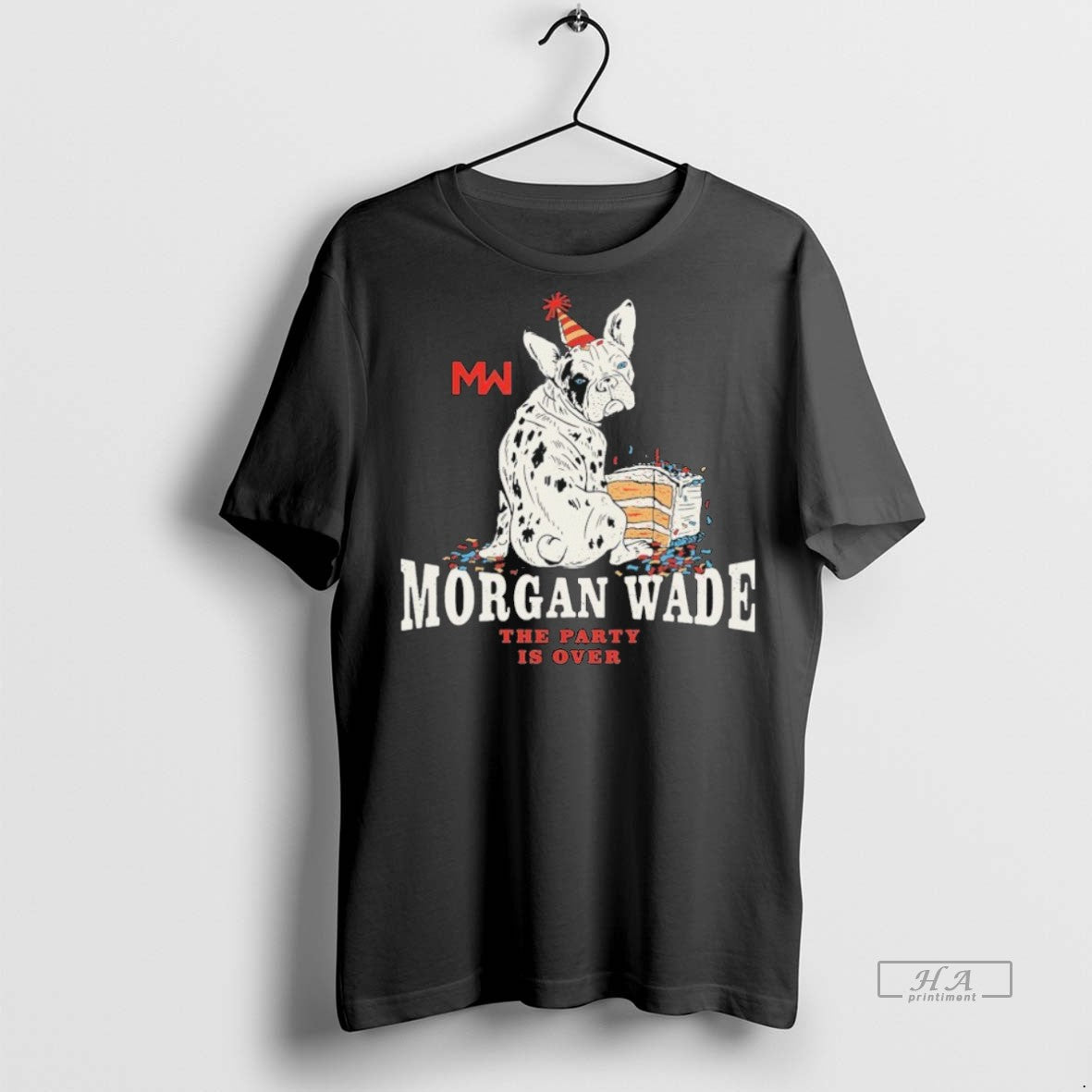Trendy Official Morgan Wade The Party Is Over Foul - Adult & Kids T-Shirts, Sweatshirts & Hoodies apparel design preview 1