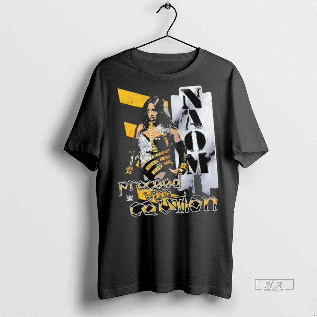 Trendy Official Naomi Proceed With Caution Graphic - Adult & Kids T-Shirts, Sweatshirts & Hoodies apparel design preview 1