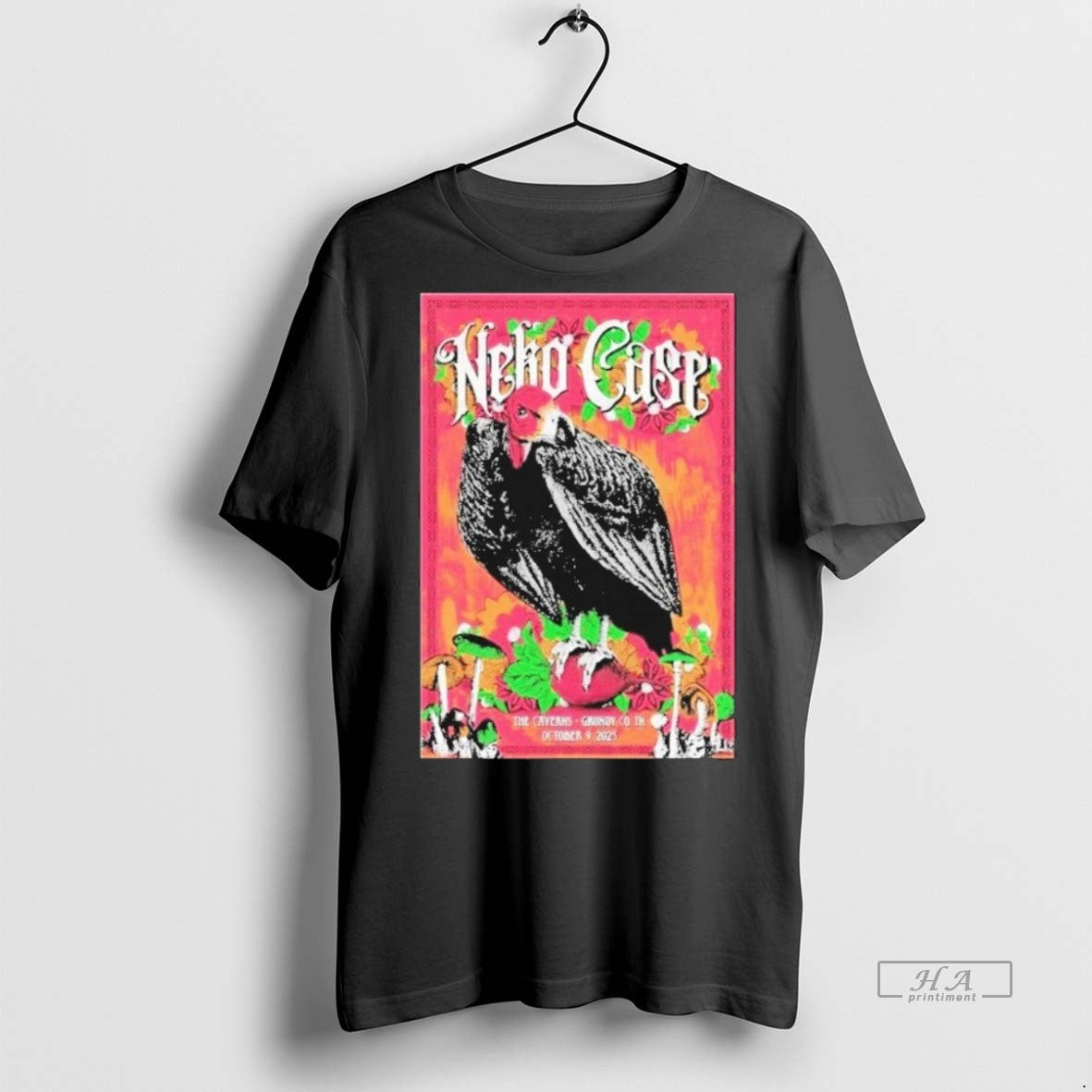 Trendy Official Neko Case The Caverns Oct 9 2025 - Adult & Kids T-Shirts, Sweatshirts & Hoodies apparel design preview 1