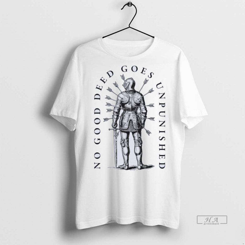 Trendy Official No Good Deed Goes Unpunished Sweater - Adult & Kids T-Shirts, Sweatshirts & Hoodies apparel design preview 1