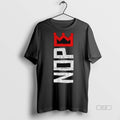 Trendy Official No Kings Protest Sign Vertical - Adult & Kids T-Shirts, Sweatshirts & Hoodies apparel design preview 1