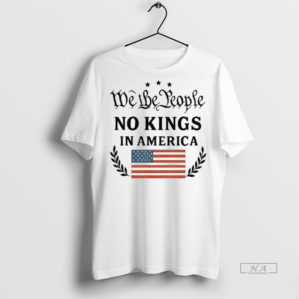 Trendy Official No Kings In America Anti Trump We The - Adult & Kids T-Shirts, Sweatshirts & Hoodies apparel design preview 1