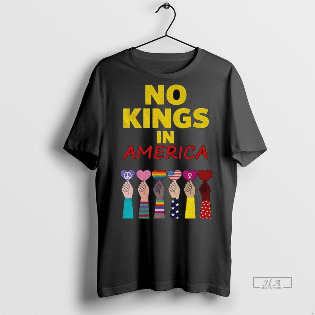 Trendy Official No Kings In America Protest Sweater - Adult & Kids T-Shirts, Sweatshirts & Hoodies apparel design preview 1