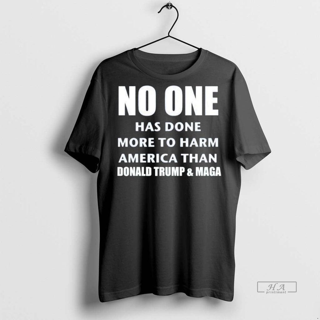 Trendy Official No One Has Done More To Harm America - Adult & Kids T-Shirts, Sweatshirts & Hoodies apparel design preview 1