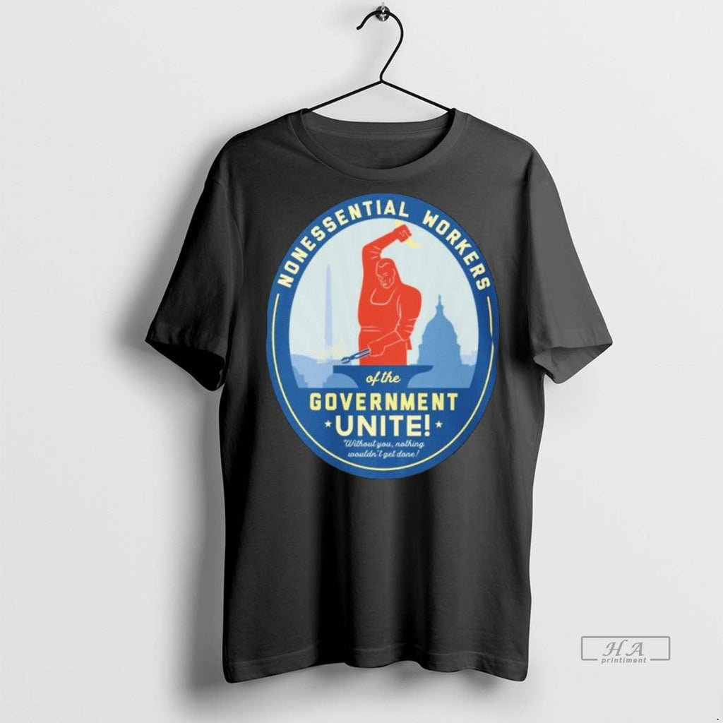 Trendy Official Nonessential Workers Of The - Adult & Kids T-Shirts, Sweatshirts & Hoodies apparel design preview 1