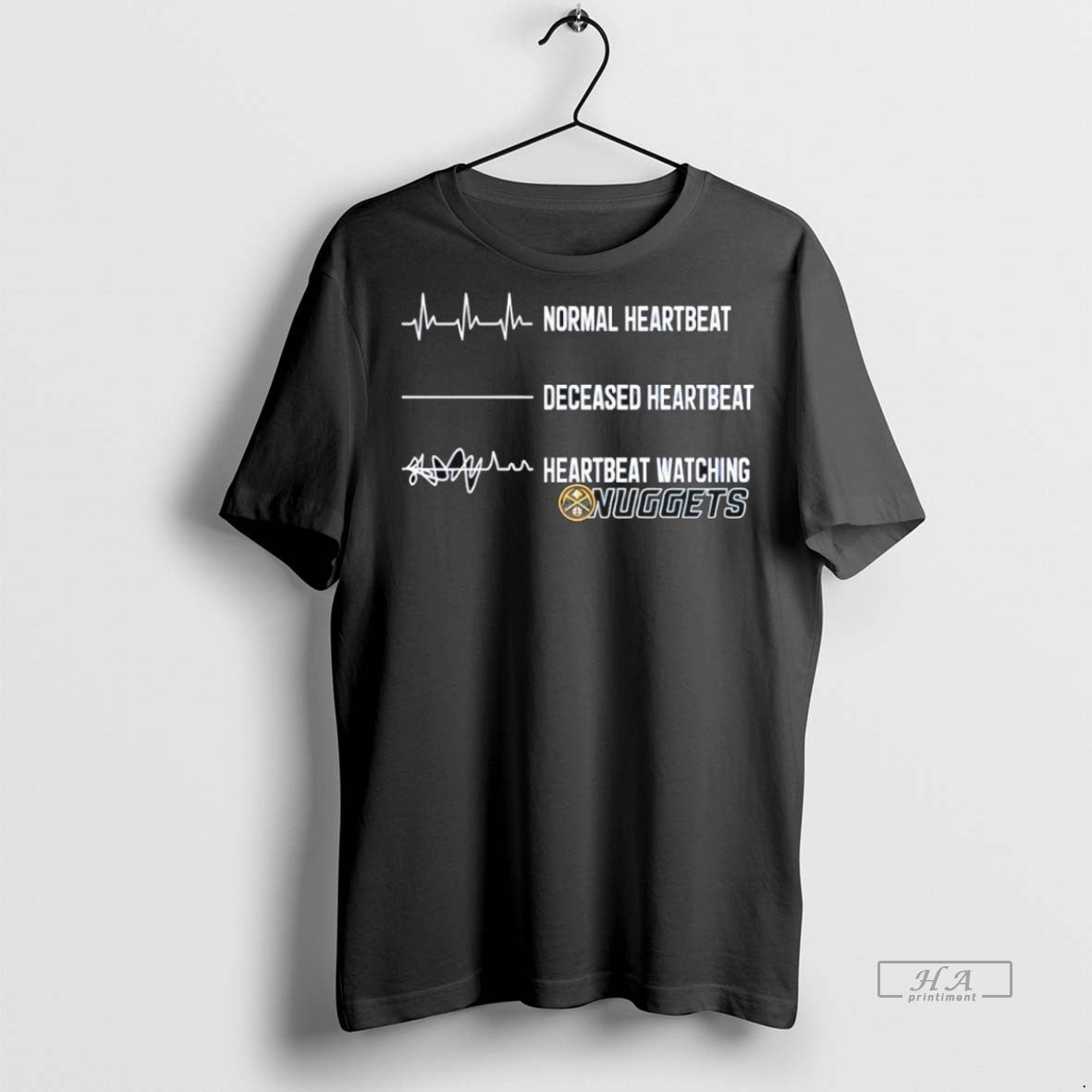 Trendy Official Normal Heartbeat Deceased Watching - Adult & Kids T-Shirts, Sweatshirts & Hoodies apparel design preview 1