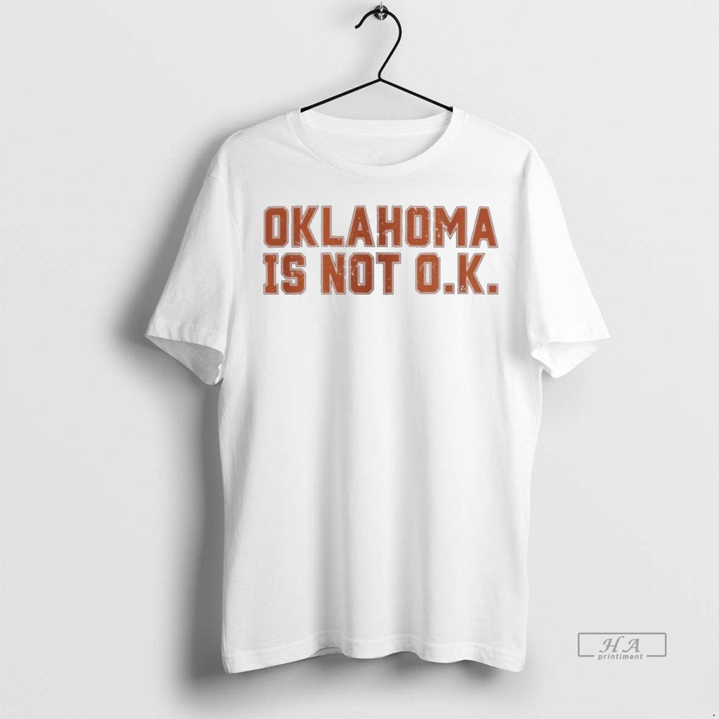 Trendy Official Oklahoma Is Not O K Sweater - Adult & Kids T-Shirts, Sweatshirts & Hoodies apparel design preview 1