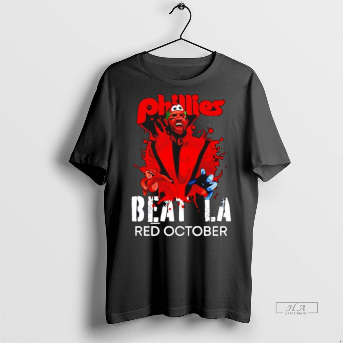 Trendy Official Philadelphia Phillies Beat La - Adult & Kids T-Shirts, Sweatshirts & Hoodies apparel design preview 1