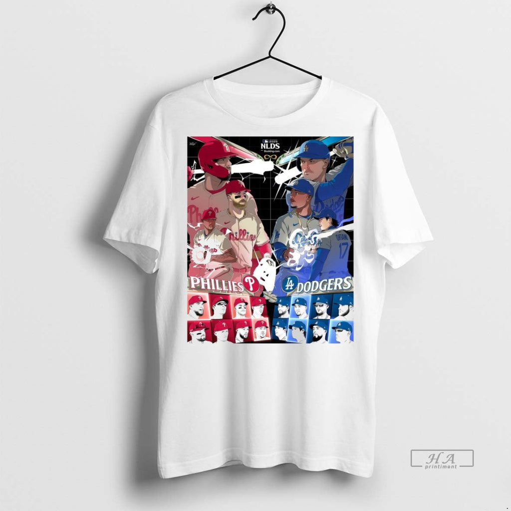 Trendy Official Philadelphia Phillies Vs Los Angeles - Adult & Kids T-Shirts, Sweatshirts & Hoodies apparel design preview 1