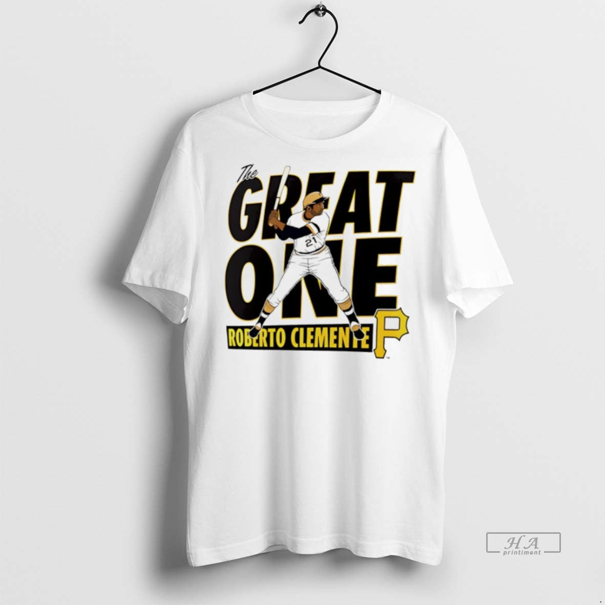 Trendy Official Pittsburgh Pirates Roberto Clemente - Adult & Kids T-Shirts, Sweatshirts & Hoodies apparel design preview 1
