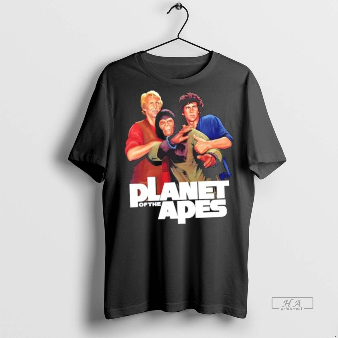Trendy Official Planet Of The Apes 1974 Vintage - Adult & Kids T-Shirts, Sweatshirts & Hoodies apparel design preview 1