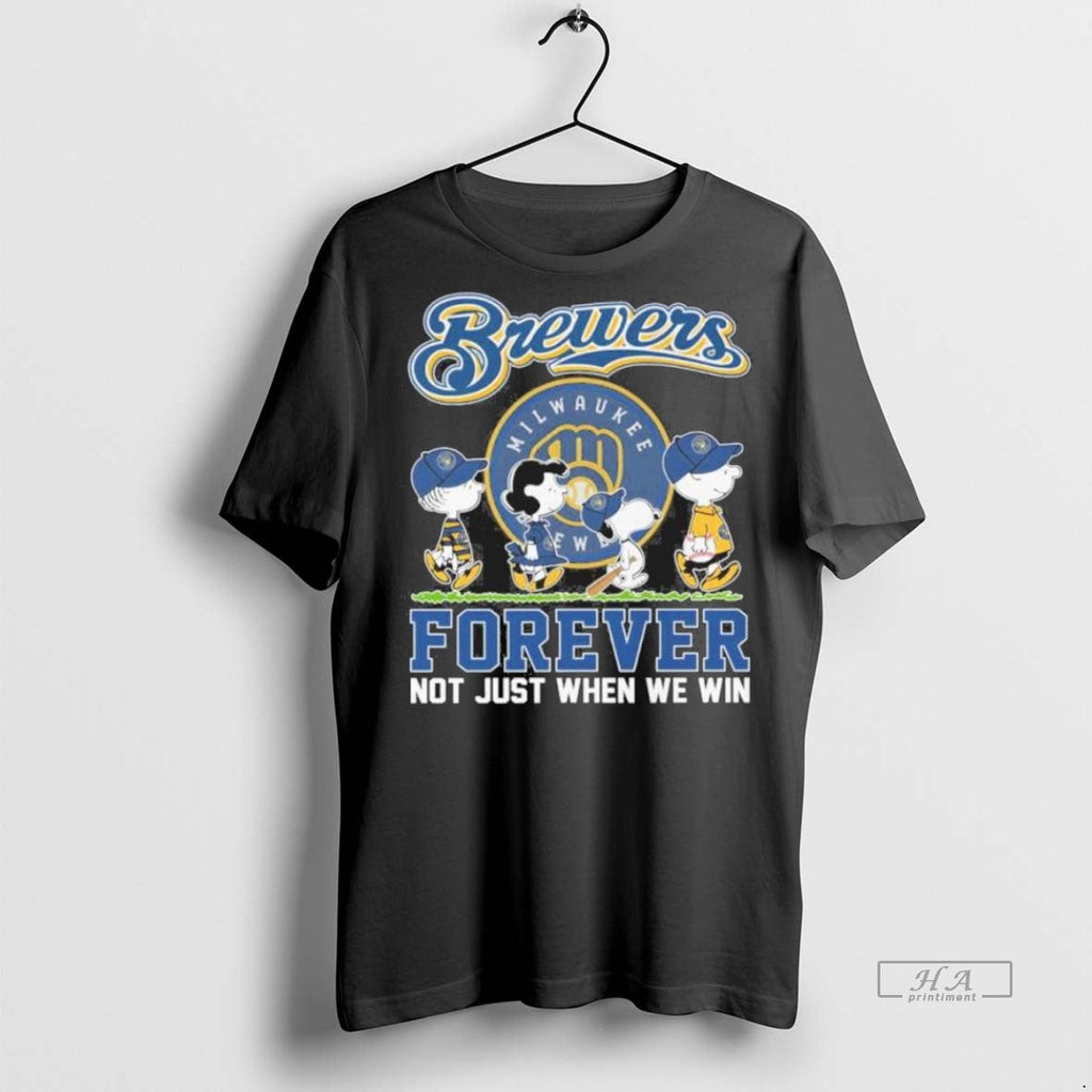 Trendy Official Postseason The Peanuts X Milwaukee - Adult & Kids T-Shirts, Sweatshirts & Hoodies apparel design preview 1