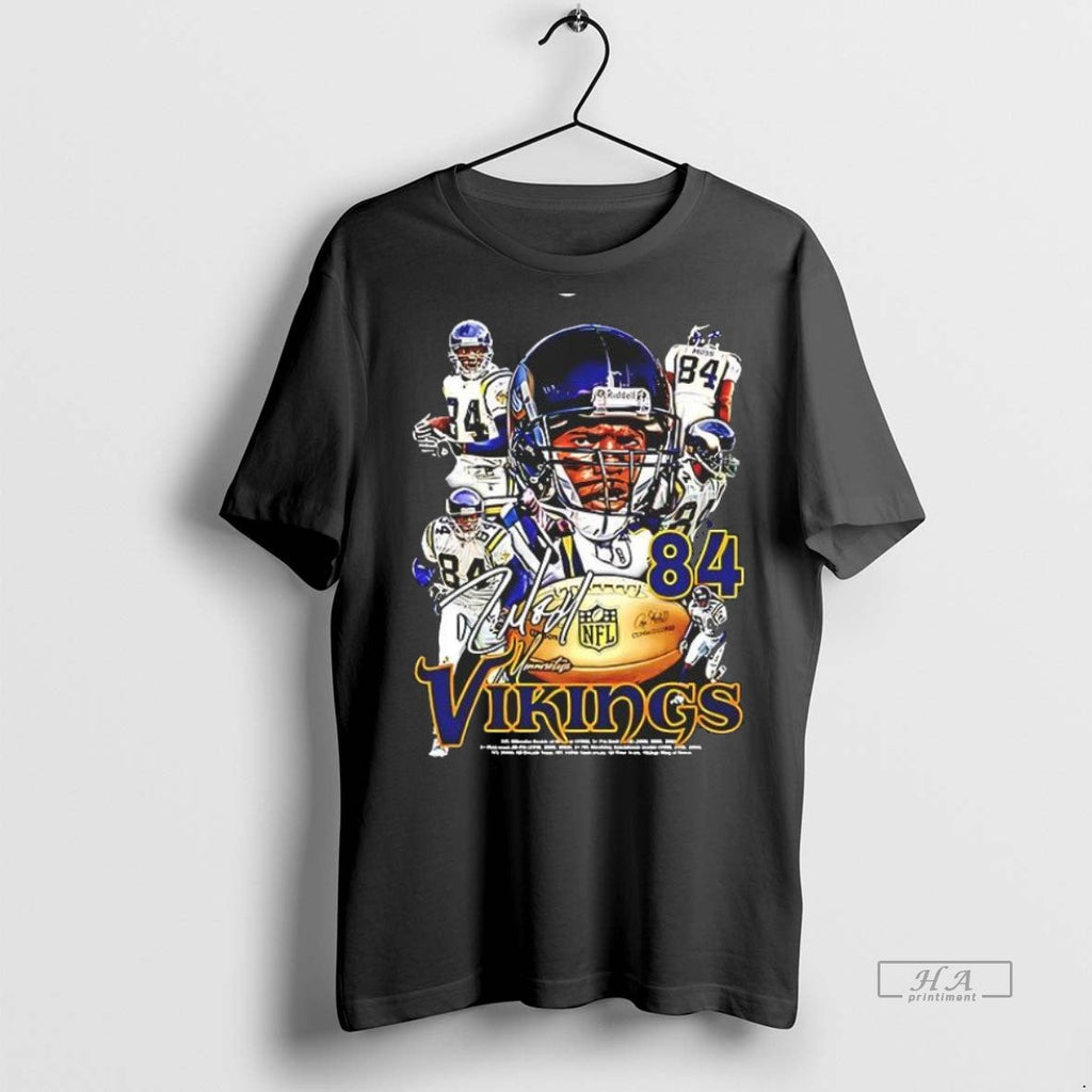 Trendy Official Randy Moss Minnesota Vikings Vintage - Adult & Kids T-Shirts, Sweatshirts & Hoodies apparel design preview 1